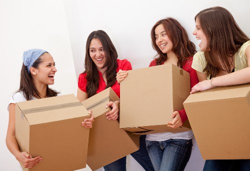 Packing belongings for a smooth move